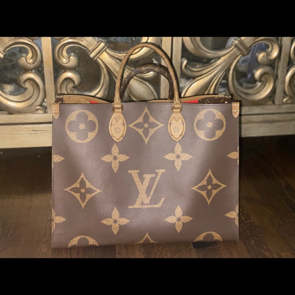 Louis Vuitton On the go GM reverse pattern